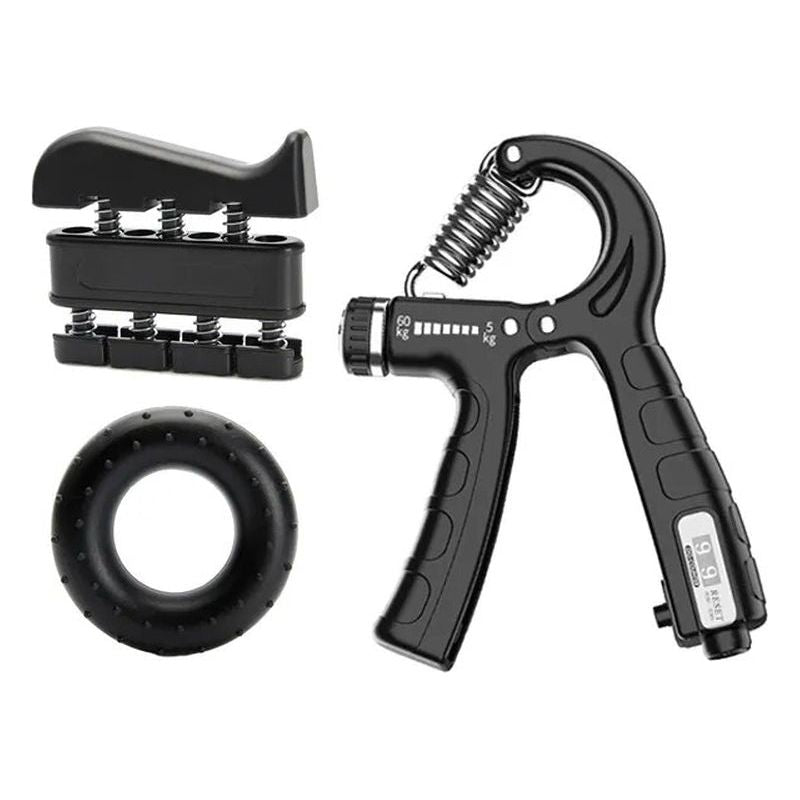 Adjustable 5-60Kg Heavy Hand Gripper Fitness Hand Exerciser Grip Wrist Training Finger Gripper Hand Strengthener for Patient