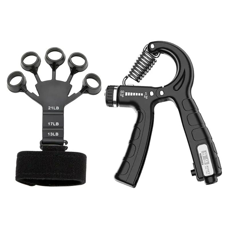 Adjustable 5-60Kg Heavy Hand Gripper Fitness Hand Exerciser Grip Wrist Training Finger Gripper Hand Strengthener for Patient