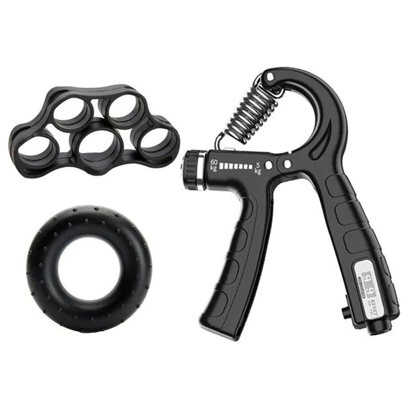 Adjustable 5-60Kg Heavy Hand Gripper Fitness Hand Exerciser Grip Wrist Training Finger Gripper Hand Strengthener for Patient