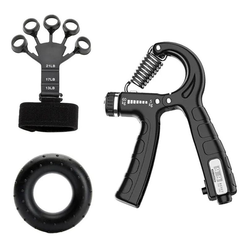 Adjustable 5-60Kg Heavy Hand Gripper Fitness Hand Exerciser Grip Wrist Training Finger Gripper Hand Strengthener for Patient