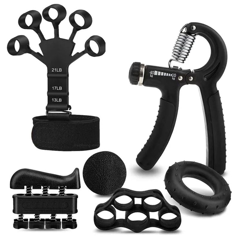 Adjustable 5-60Kg Heavy Hand Gripper Fitness Hand Exerciser Grip Wrist Training Finger Gripper Hand Strengthener for Patient