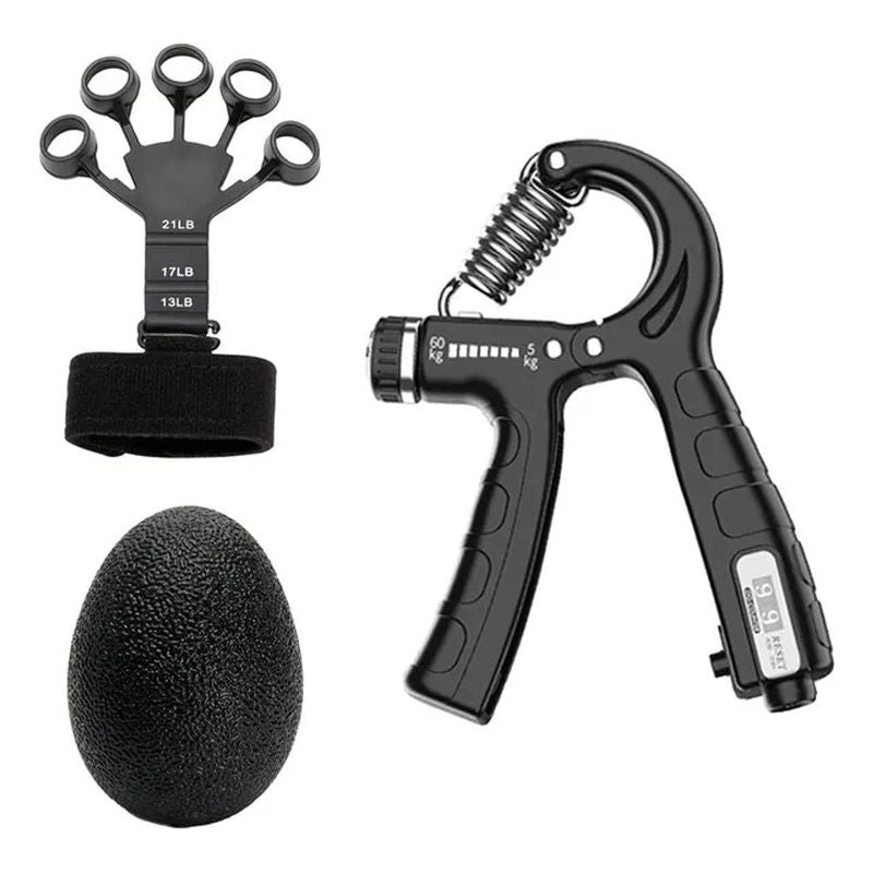 Adjustable 5-60Kg Heavy Hand Gripper Fitness Hand Exerciser Grip Wrist Training Finger Gripper Hand Strengthener for Patient