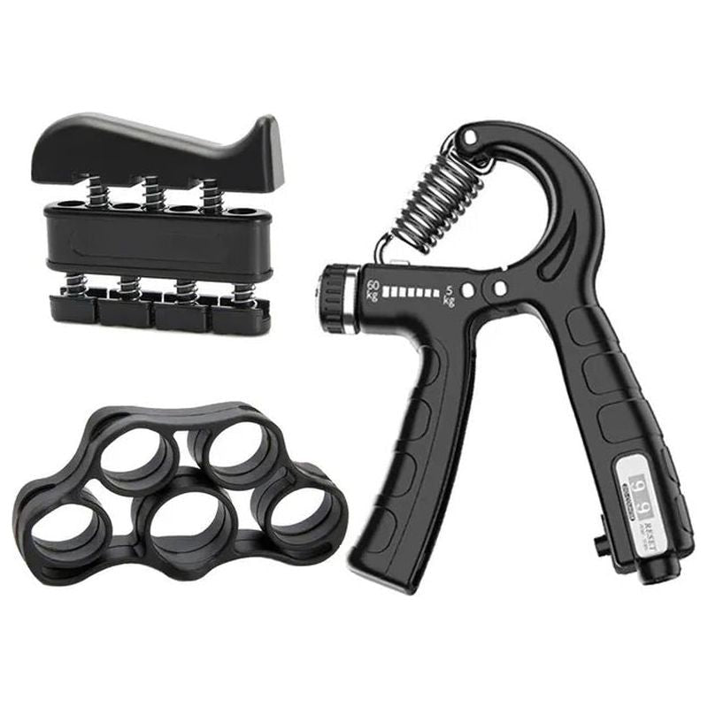 Adjustable 5-60Kg Heavy Hand Gripper Fitness Hand Exerciser Grip Wrist Training Finger Gripper Hand Strengthener for Patient